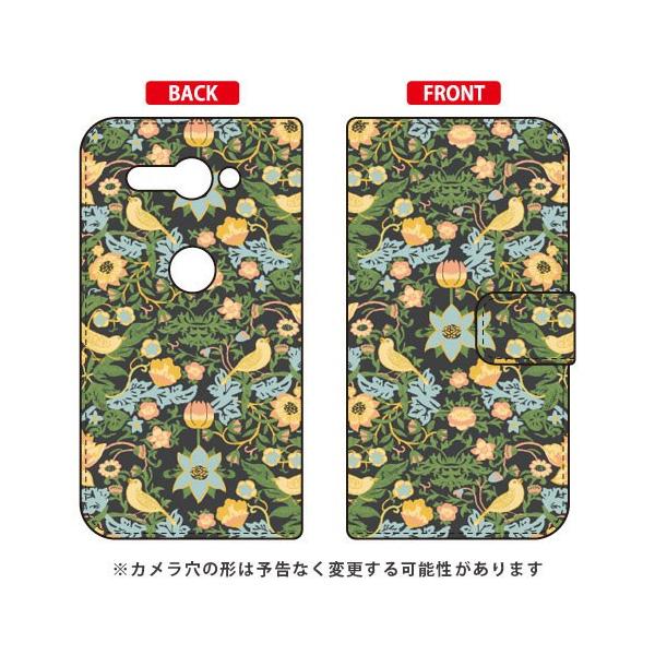 Xperia XZ2 Compact �P�[�X SO-05K �蒠 SINDEE Mystical Flower �i�O���[���j �X�}�z�P�[�X (�󒍐��Y)