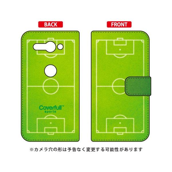 Xperia XZ2 Compact �P�[�X SO-05K �蒠 �T�b�J�[ �O���[�� Cf ltd �X�}�z�P�[�X (�󒍐��Y)