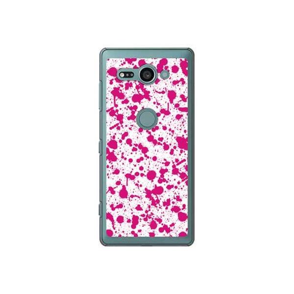 Xperia XZ2 Compact �P�[�X SO-05K �X�v���b�g �z���C�g×�s���N �X�}�z�P�[�X (�󒍐��Y)