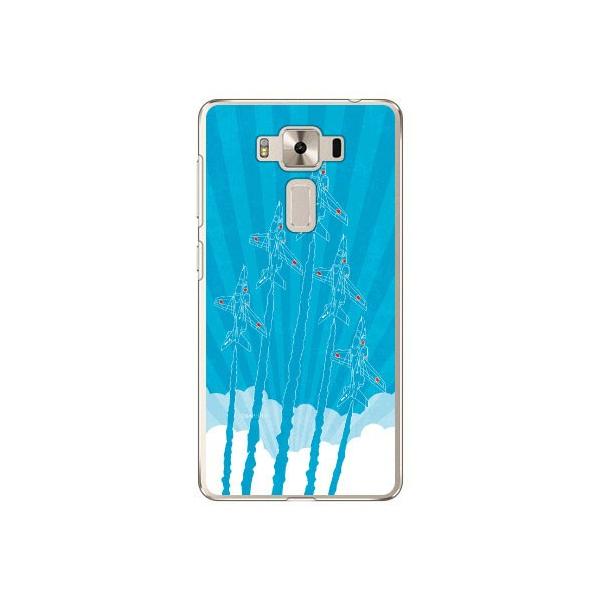 ZenFone 3 Deluxe ZS550KL T-4�u���[�C���p���X �ґ���s�V���G�b�g �X�}�z�P�[�X (�󒍐��Y)
