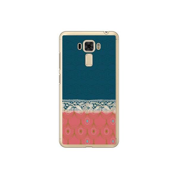 ZenFone 3 Laser �P�[�X ZC551KL ���A�����[�X �l�C�r�[×�s���N �X�}�z�P�[�X (�󒍐��Y)