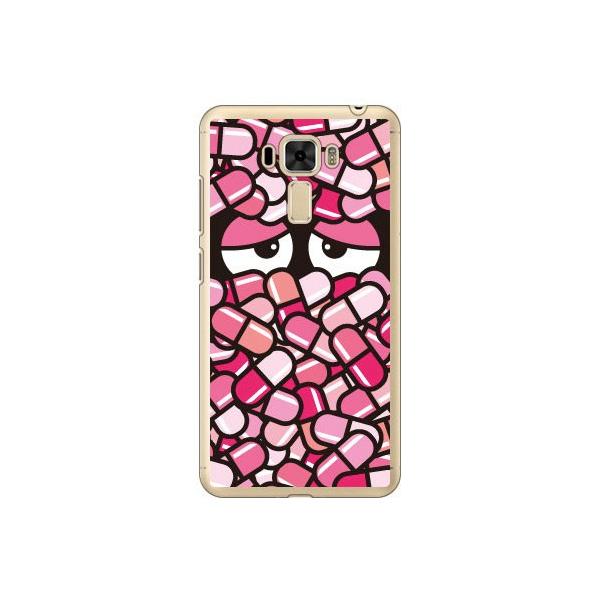 ZenFone 3 Laser �P�[�X ZC551KL �J�v�Z������ �s���N �X�}�z�P�[�X (�󒍐��Y)