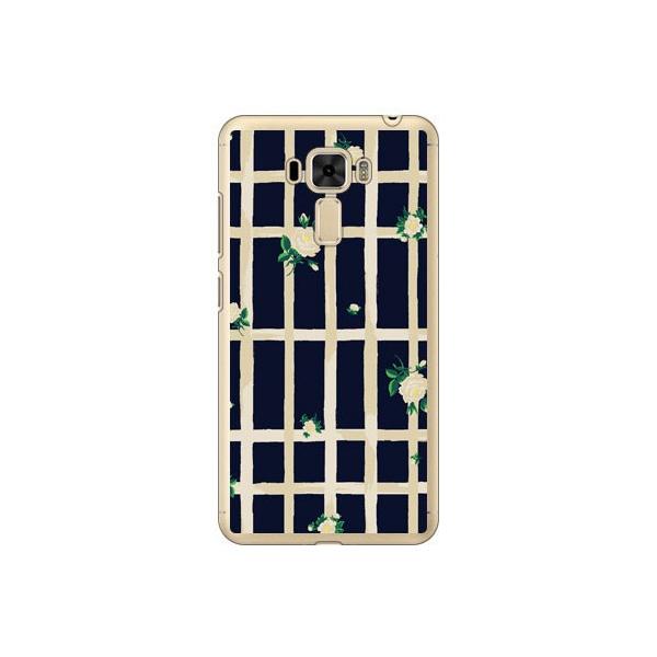 ZenFone 3 Laser �P�[�X ZC551KL SINDEE Flower Grid �i�l�C�r�[�j �X�}�z�P�[�X (�󒍐��Y)