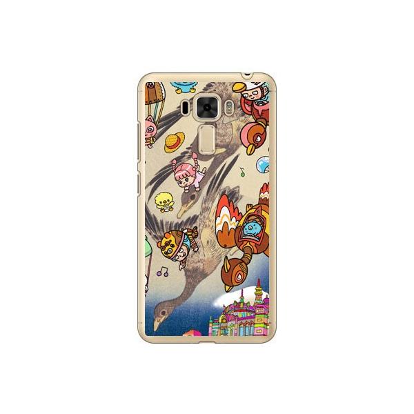 ZenFone 3 Laser �P�[�X ZC551KL �C���X�g���[�^�[326 �l�I�����G ��̎U�� �X�}�z�P�[�X (�󒍐��Y)