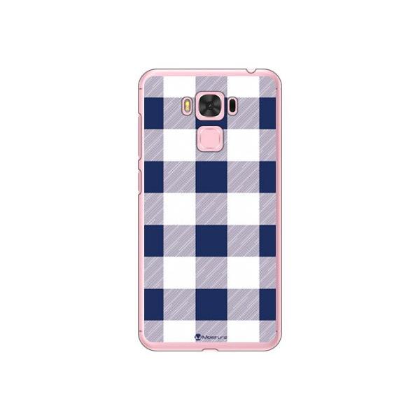 ZenFone 3 Max �P�[�X ZC553KL Buffalo check �l�C�r�[×�z���C�g �X�}�z�P�[�X (�󒍐��Y)