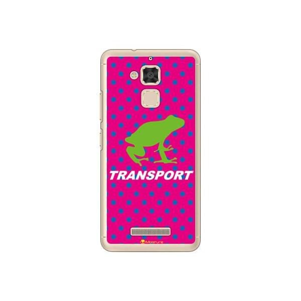 ZenFone 3 Max (5.2�C���`) ZC520TL TRANSPORT FROG �s���N×�z���C�g �X�}�z�P�[�X (�󒍐��Y)