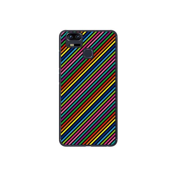 ZenFone Zoom S ZE553KL ���C���{�[�X�g���C�v �u���b�N �X�}�z�P�[�X (�󒍐��Y)