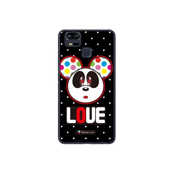 ZenFone Zoom S ZE553KL Love Panda �z���C�g�h�b�g �X�}�z�P�[�X (�󒍐��Y)