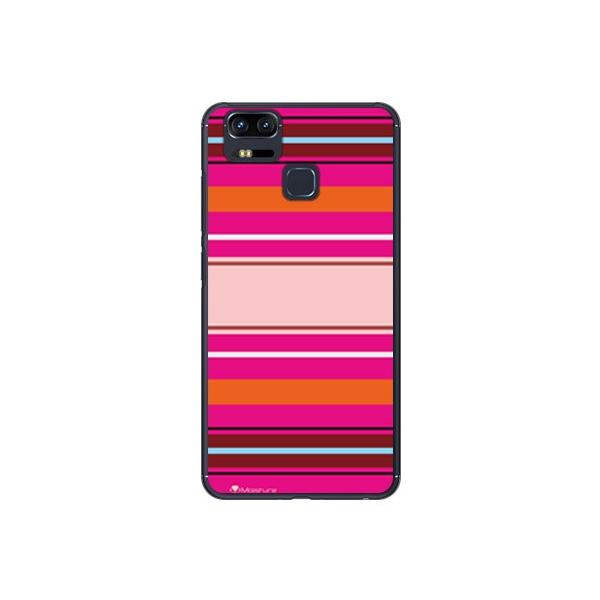 ZenFone Zoom S ZE553KL Moisture Stripe �s���N �X�}�z�P�[�X (�󒍐��Y)