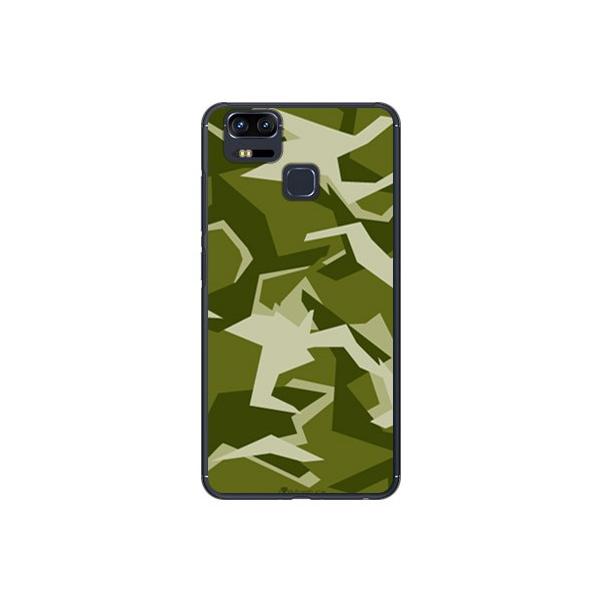 ZenFone Zoom S ZE553KL URBAN camouflage �O���[�� �X�}�z�P�[�X (�󒍐��Y)