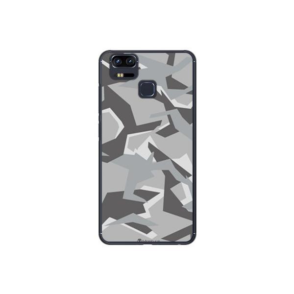 ZenFone Zoom S ZE553KL URBAN camouflage �O���[ �X�}�z�P�[�X (�󒍐��Y)