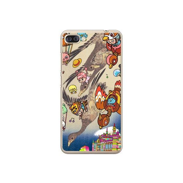 ZenFone 4 Max Pro �P�[�X ZC554KL �C���X�g���[�^�[326 �l�I�����G ��̎U�� �X�}�z�P�[�X (�󒍐��Y)