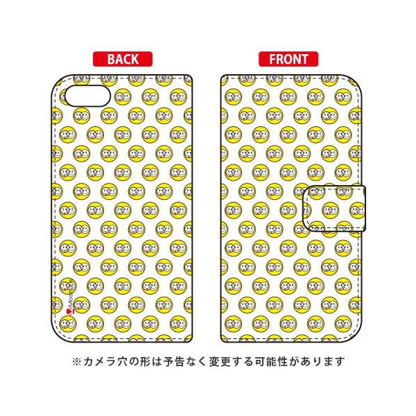 ZenFone 4 Max �P�[�X ZC520KL �蒠 Moisture SMILE DOT 1 �X�}�z�P�[�X (�󒍐��Y)