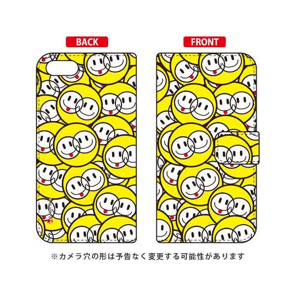 ZenFone 4 Max �P�[�X ZC520KL �蒠 Moisture SMILE DOT 2 �X�}�z�P�[�X (�󒍐��Y)