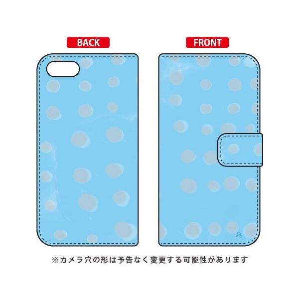 ZenFone 4 Max �P�[�X ZC520KL �蒠 �I�u�`�W�� dot series �u���[ �X�}�z�P�[�X (�󒍐��Y)