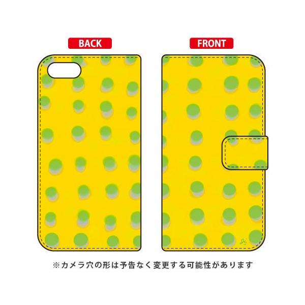 ZenFone 4 Max �P�[�X ZC520KL �蒠 �I�u�`�W�� dot series �C�G���[ �X�}�z�P�[�X (�󒍐��Y)