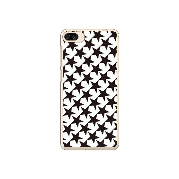 ZenFone 4 Max �P�[�X ZC520KL �X�^�[ TYPE2 �z���C�g×�u���b�N �X�}�z�P�[�X (�󒍐��Y)