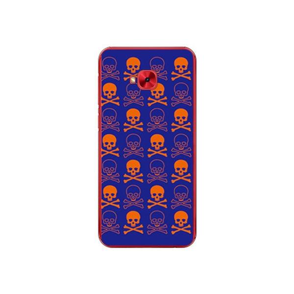 ZenFone 4 Selfie Pro �P�[�X ZD552KL �X�J�� �l�C�r�[×�I�����W �X�}�z�P�[�X (�󒍐��Y)