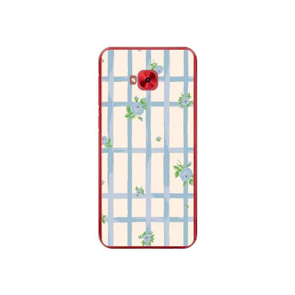 ZenFone 4 Selfie Pro �P�[�X ZD552KL SINDEE Flower Grid �i�I�t�z���C�g�j �X�}�z�P�[�X (�󒍐��Y)