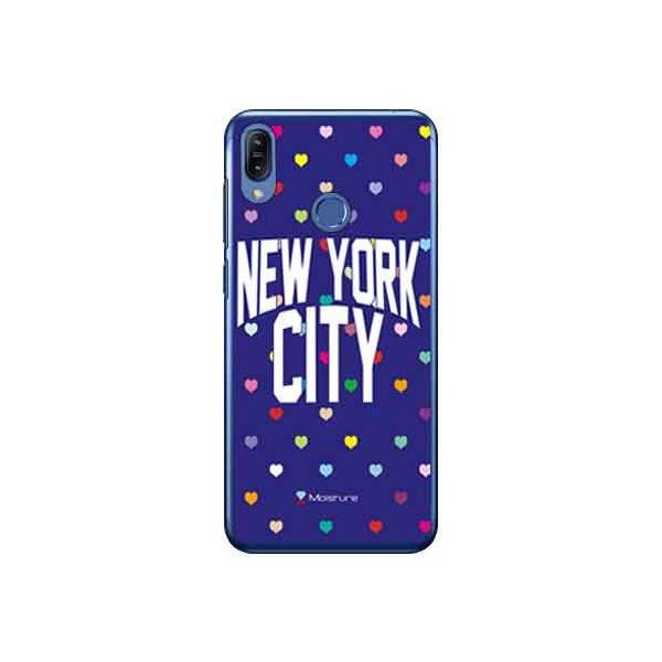 ZenFone Max M2 ZB633KL NYC �}���`�n�[�g�h�b�g�l�C�r�[ �X�}�z�P�[�X (�󒍐��Y)