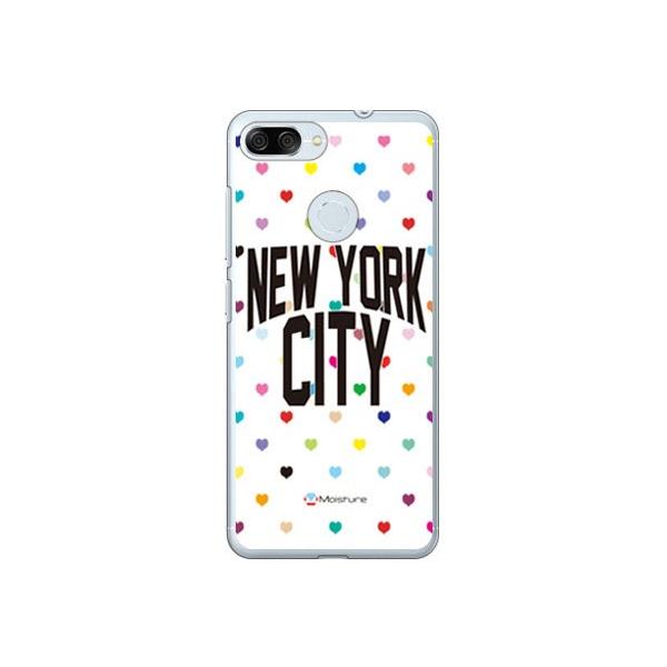 ZenFone Max Plus M1 ZB570TL NYC �}���`�n�[�g�h�b�g�z���C�g �X�}�z�P�[�X (�󒍐��Y)
