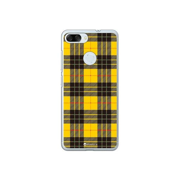 ZenFone Max Plus M1 ZB570TL Tartan check �C�G���[ �X�}�z�P�[�X (�󒍐��Y)