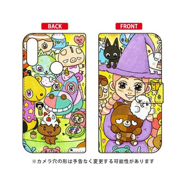 ZenFone Max Pro M2 �P�[�X ZB631KL �C���X�g���[�^�[326 �蒠 ���E��u�T�C�N�ȃk�C�O���~ �X�}�z�P�[�X (�󒍐��Y)