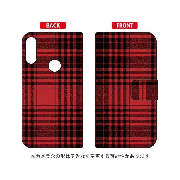 ZenFone Max Pro M2 �P�[�X ZB631KL �蒠 �g���b�h�`�F�b�N ���b�h �X�}�z�P�[�X (�󒍐��Y)