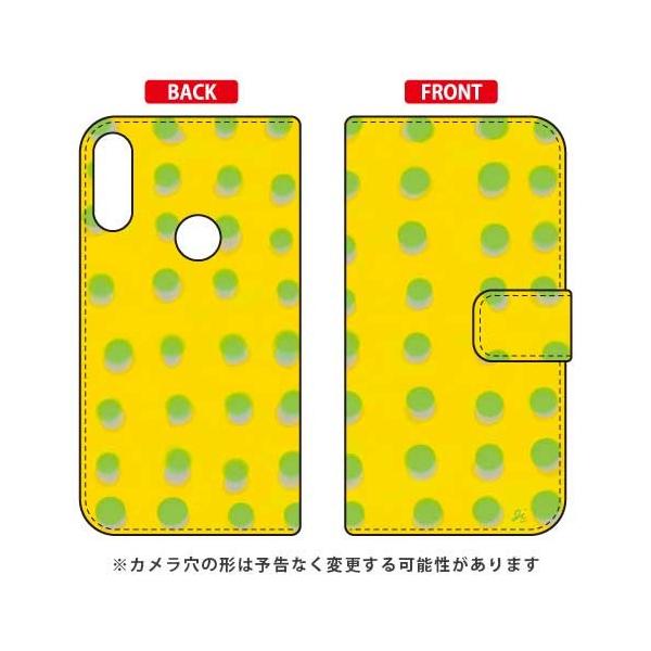 ZenFone Max Pro M2 �P�[�X ZB631KL �蒠 �I�u�`�W�� dot series �C�G���[ �X�}�z�P�[�X (�󒍐��Y)