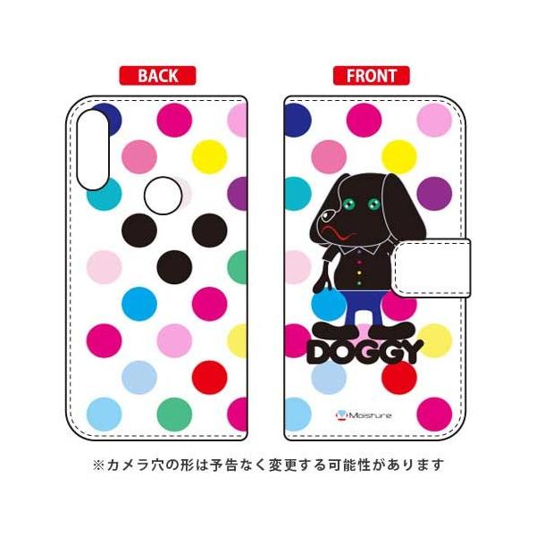 ZenFone Max Pro M2 �P�[�X ZB631KL �蒠 Moisture Doggy �}���`�J���[�h�b�g �X�}�z�P�[�X (�󒍐��Y)