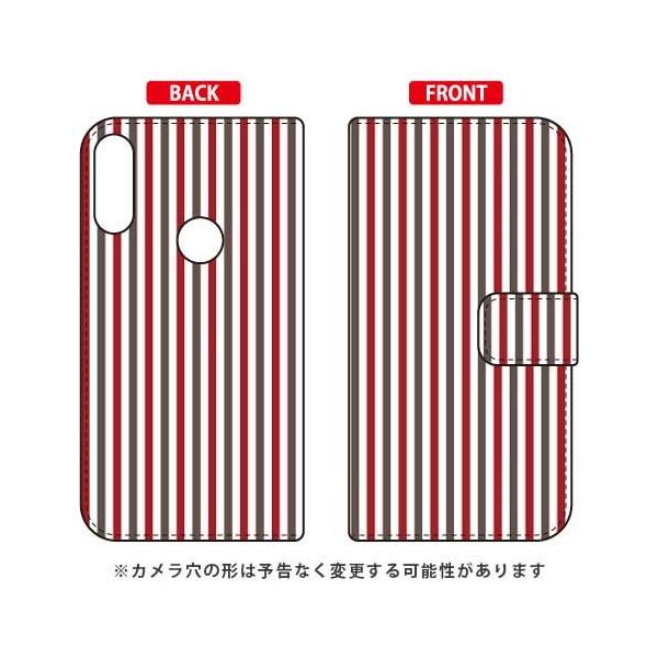 ZenFone Max Pro M2 �P�[�X ZB631KL �蒠 �X�g���C�v ���b�h���O���[ �X�}�z�P�[�X (�󒍐��Y)