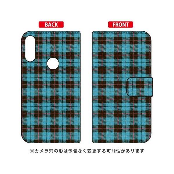 ZenFone Max Pro M2 �P�[�X ZB631KL �蒠 Cf LTD �`�F�b�N�� �iBLUE×BLACK�j �X�}�z�P�[�X (�󒍐��Y)