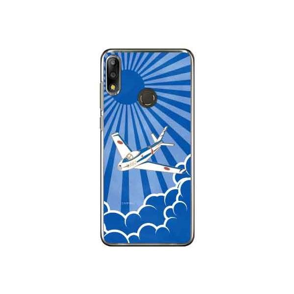 ZenFone Max Pro M2 �P�[�X ZB631KL F-86F�u���[�C���p���X ���� �X�}�z�P�[�X (�󒍐��Y)