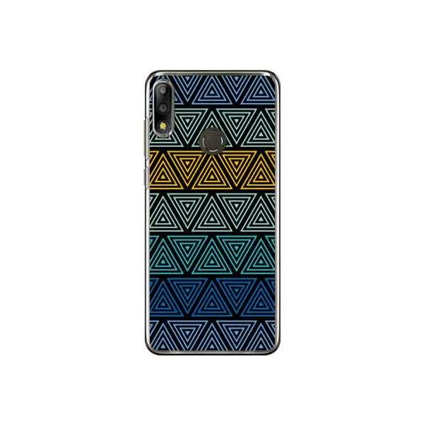 ZenFone Max Pro M2 �P�[�X ZB631KL �g���C�A���O�� �u���[ �X�}�z�P�[�X (�󒍐��Y)