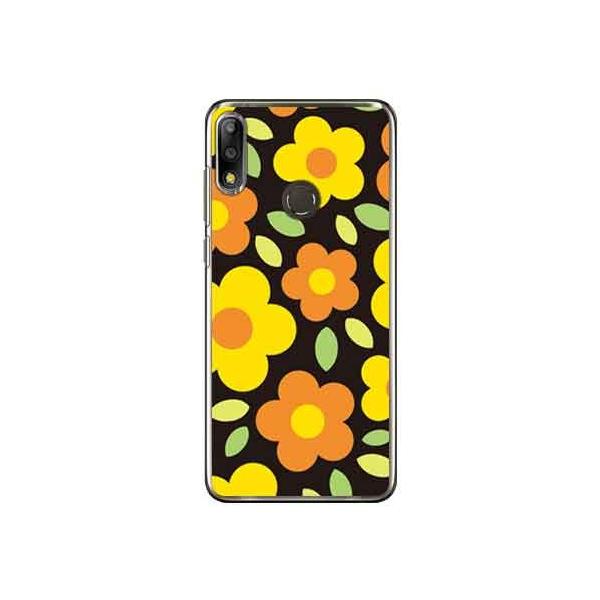 ZenFone Max Pro M2 �P�[�X ZB631KL �t�����[�|�b�v �u���b�N×�C�G���[ �X�}�z�P�[�X (�󒍐��Y)