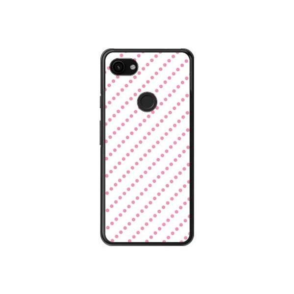 Google Pixel 3a XL �h�b�g�X�g���C�v �z���C�g×�s���N �X�}�z�P�[�X (�󒍐��Y)