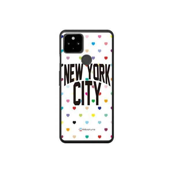 Google Pixel 4a �i5G�j NYC �}���`�n�[�g�h�b�g�z���C�g �X�}�z�P�[�X (�󒍐��Y)