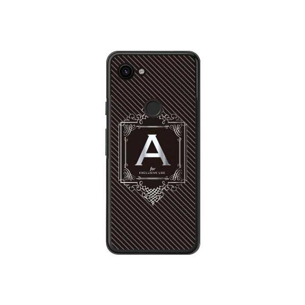 Google Pixel 3a ���O�W���A���[ A �V���o�[�O���[ �X�}�z�P�[�X (�󒍐��Y)