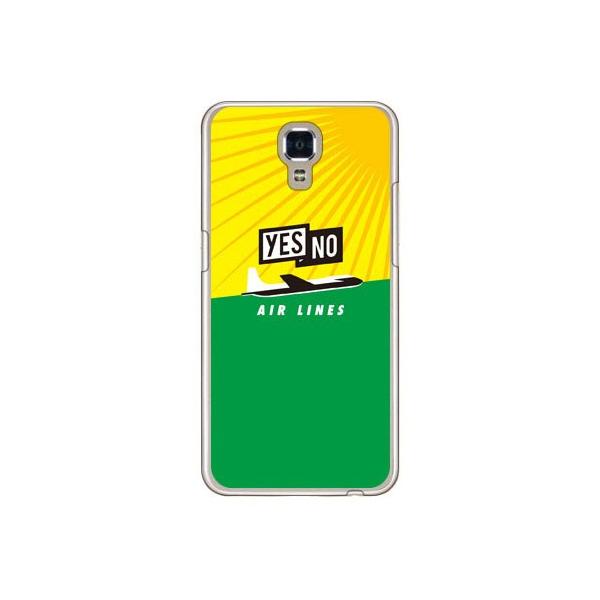 LG X screen LGS02 YESNO AIR LINES �C�G���[×�O���[�� �X�}�z�P�[�X (�󒍐��Y)