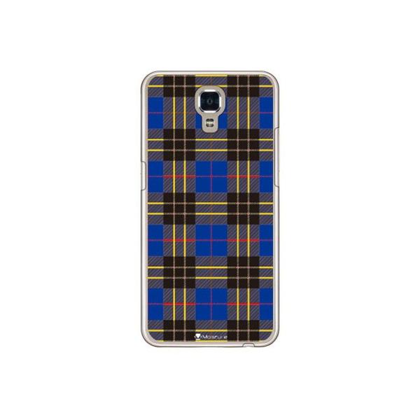 LG X screen LGS02 Tartan check �u���[ �X�}�z�P�[�X (�󒍐��Y)