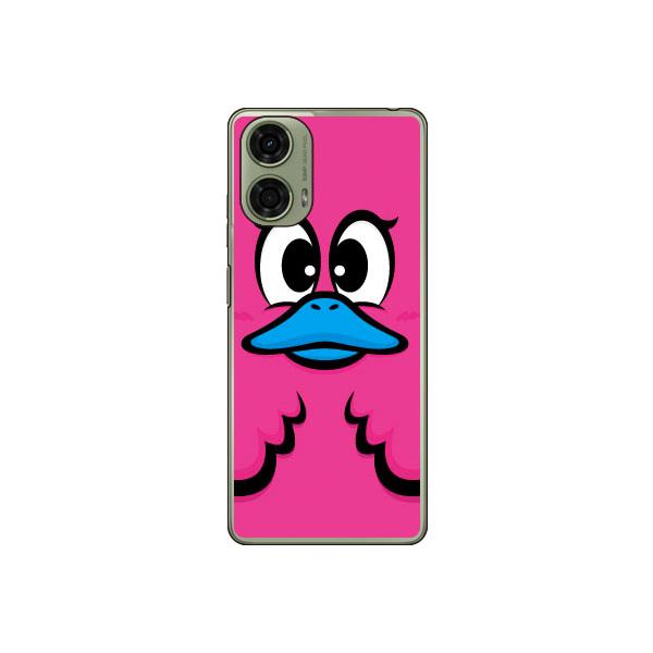 ハニーダック ピンク （ソフト ケース カバー） YESNO moto g24 XT2423