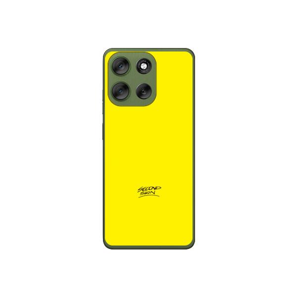 イエローカード （ソフト ケース カバー） SECOND SKIN moto g66y 5G g66j 5G