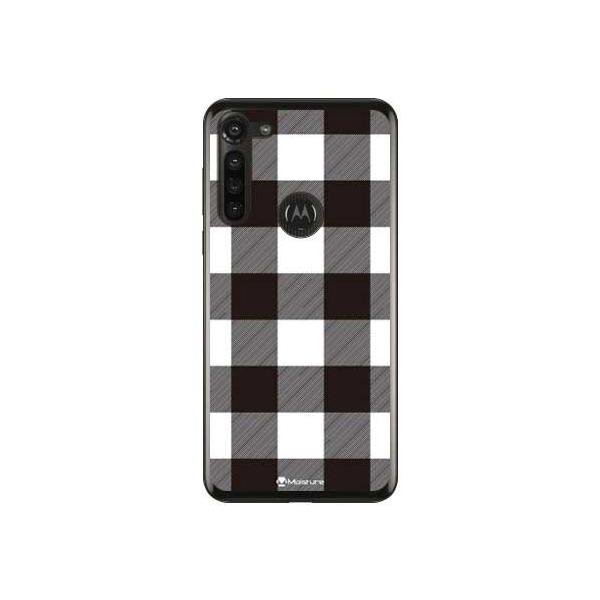 moto g8 power �P�[�X XT2041 Buffalo check �z���C�g �X�}�z�P�[�X (�󒍐��Y)