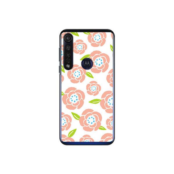 moto g8 Plus XT2019 �T�U���t�����[ �z���C�g �X�}�z�P�[�X (�󒍐��Y)