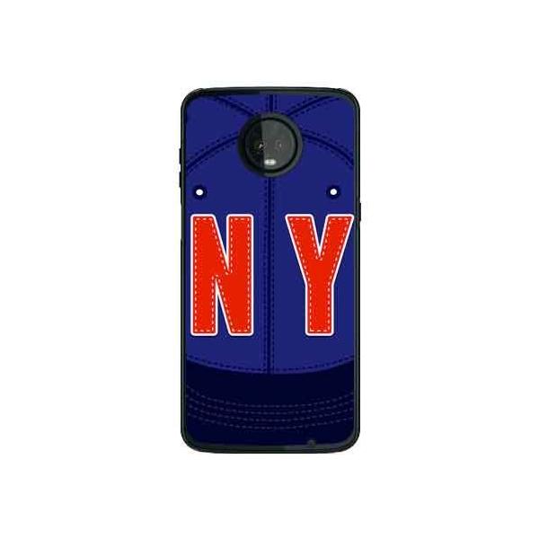 Moto Z3 Play �P�[�X XT1929 NY �u���[×�l�C�r�[ �X�}�z�P�[�X (�󒍐��Y)