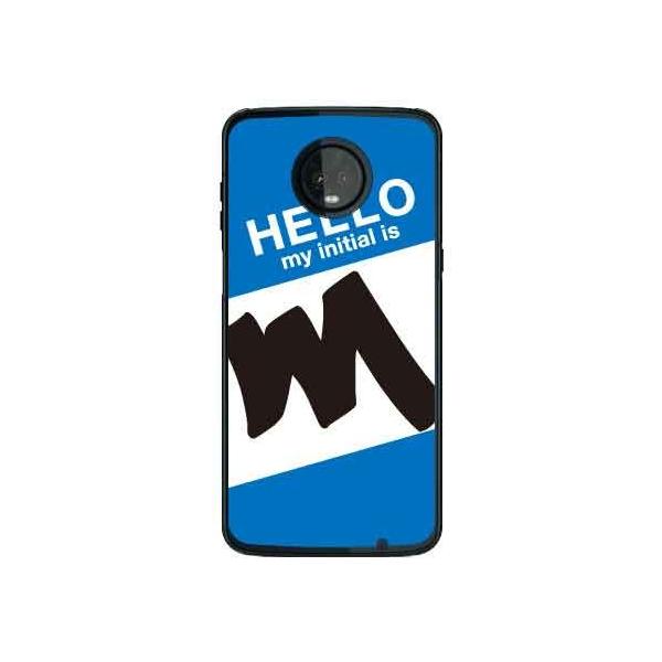 Moto Z3 Play �P�[�X XT1929 �n���[ M �u���[ �X�}�z�P�[�X (�󒍐��Y)