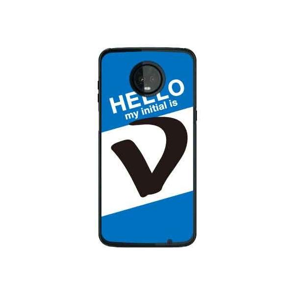 Moto Z3 Play �P�[�X XT1929 �n���[ V �u���[ �X�}�z�P�[�X (�󒍐��Y)
