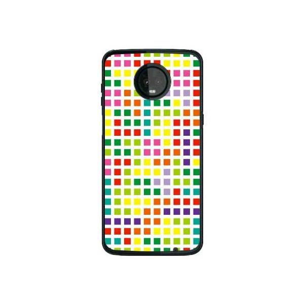 Moto Z3 Play �P�[�X XT1929 �u���b�N �z���C�g�}���` �X�}�z�P�[�X (�󒍐��Y)