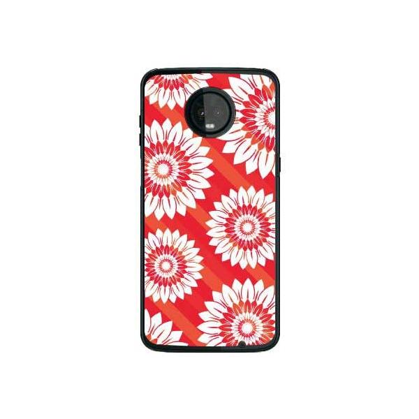 Moto Z3 Play �P�[�X XT1929 �X�g���C�v ���b�h �X�}�z�P�[�X (�󒍐��Y)
