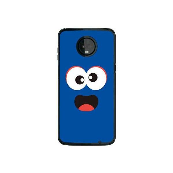 Moto Z3 Play �P�[�X XT1929 �x�C�r�[�����X�^�[ �u���[ �X�}�z�P�[�X (�󒍐��Y)